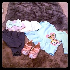 Baby clothes and shoes